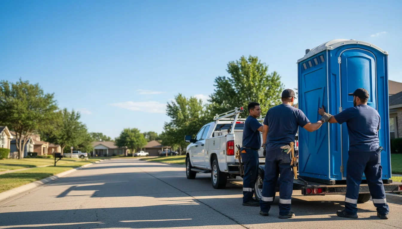 Portable Toilet Rental in Athens, LA near me
